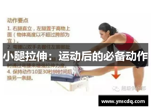 小腿拉伸：运动后的必备动作